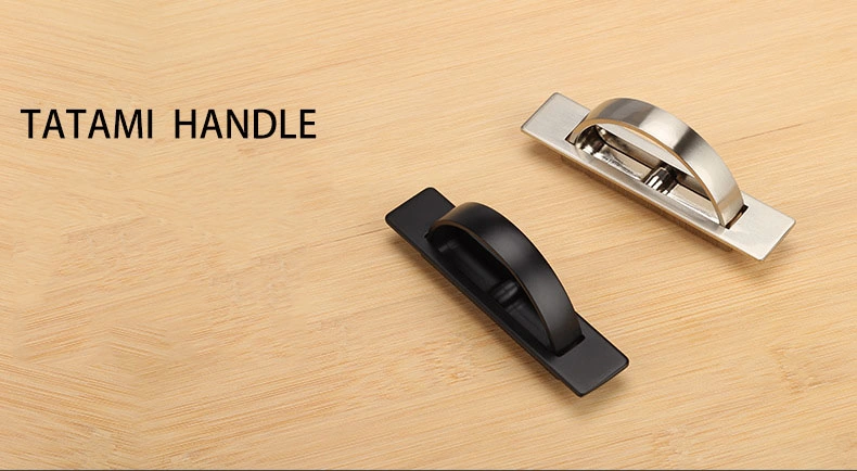 Rotat Concealed Invisible Recessed Cabinet Door Handle for Tatami/Cabinet Door