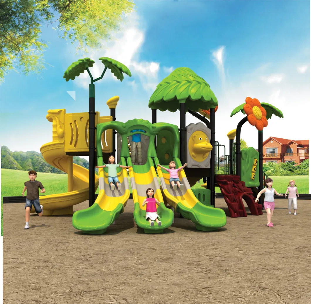 Newly Luxury Kids Outdoor Playground Slide (TY-70161)