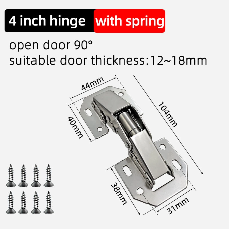 Hinge Manufacturer Two Way Sliding Type Concealed Adjustable Furniture Kitchen Fastener Shower Door Hinge