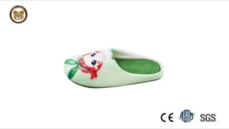 Luxury Bunny Furry Faux Fur Slides for Ladies Wholesale Women Flat Furry Slippers