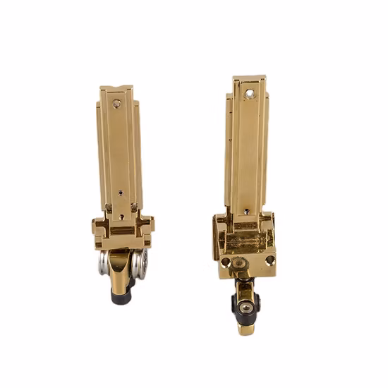 OEM Accessories Small Mini Gold Aluminum Movable Custom Metal Door Hinge for Folding Door