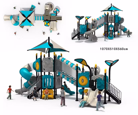 Newly Luxury Kids Outdoor Playground Slide (TY