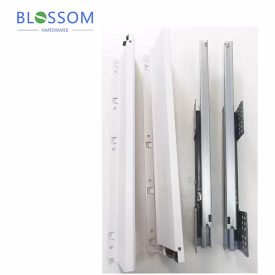 Heavy Duty Luxury Tandem Box Drawer Slides Soft Closing Slides